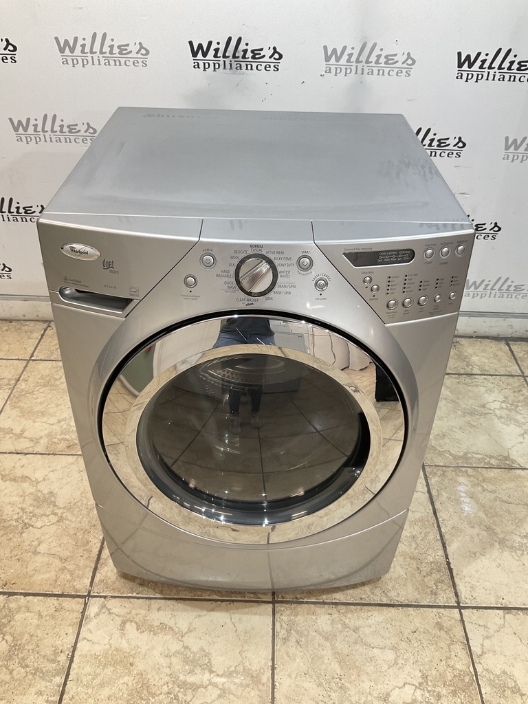 Whirlpool Used Washer Front-load 27inches (Grey) 