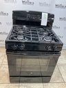 Ge Used Natural Gas Stove 30inches (Black)