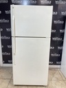 Ge Used Refrigerator Top and Bottom 30x66 1/2” (Bisque) 