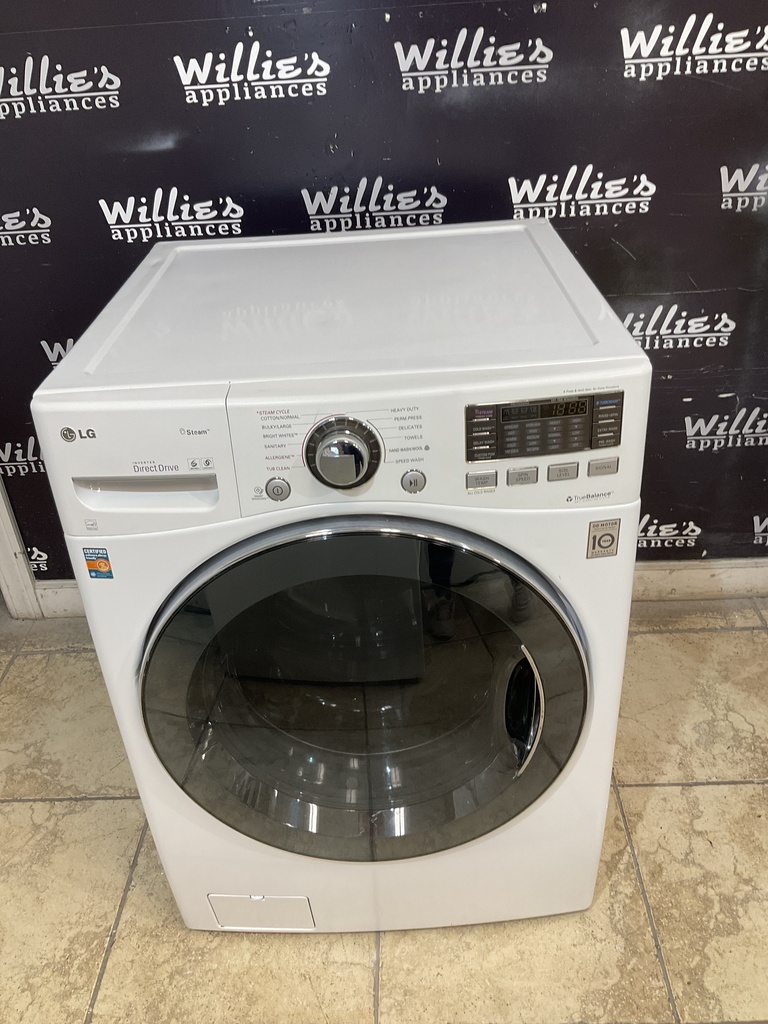 Lg Used Washer Front-load 27inches (White) 