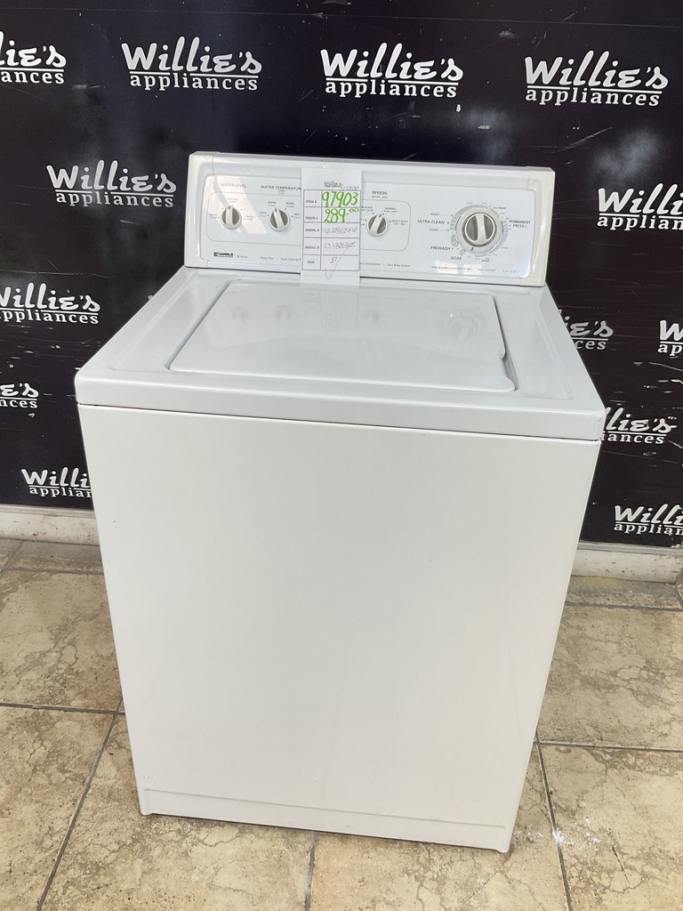 Kenmore Used Washer Top-load 27inches (White) 