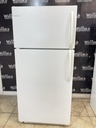 Frigidaire Used Refrigerator Top and Bottom 30x65 1/2” (White) 