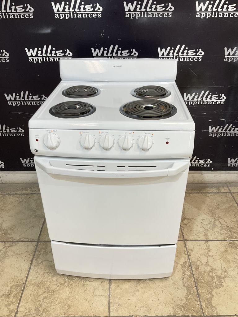 Hotpoint Used Natural Gas Stove 220volts (40/50 AMP) 24inches {3 prong} 