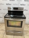 Frigidaire Used Electric Stove 220volts (40/50 AMP) 30inches {4 prong} (Stainless Steel) 