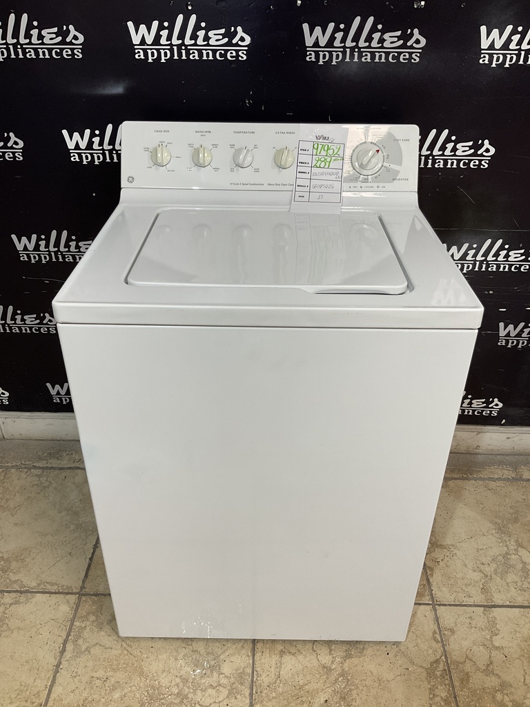 Ge Used Washer Top-load 27inches (White) 