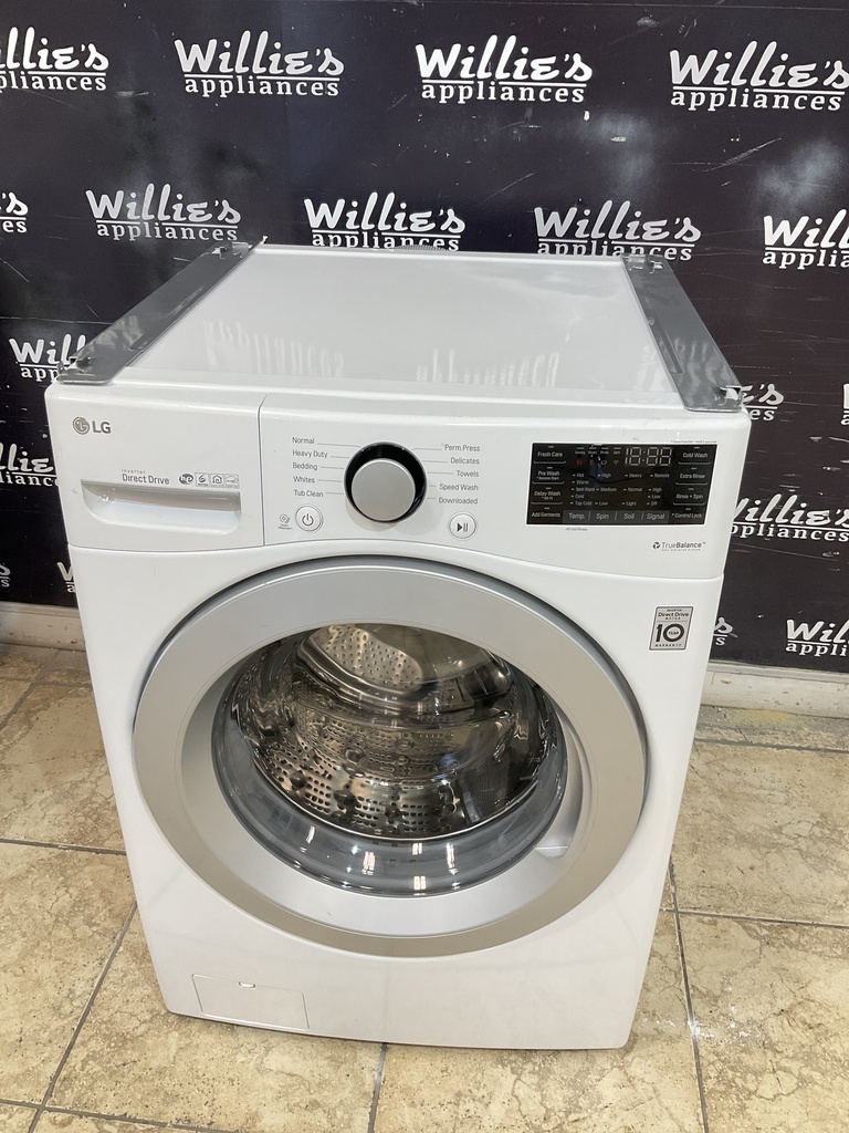 Lg Used Washer Front-load 27inches (White) 