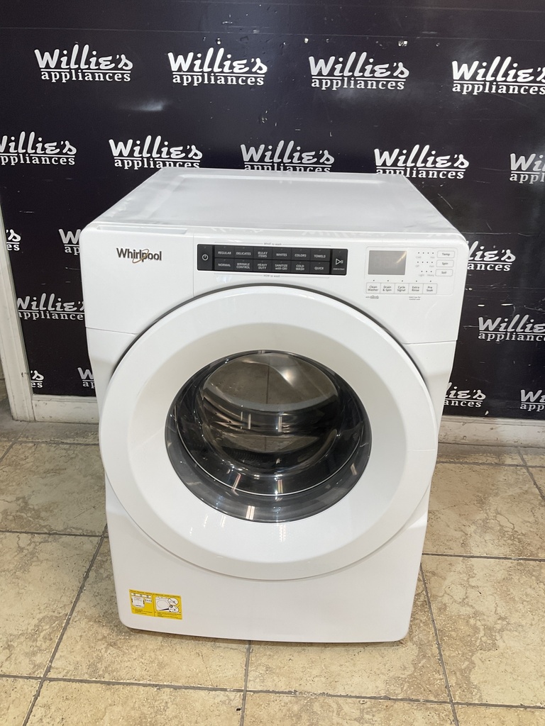Whirlpool Used Washer Front-load 27inches (White) 
