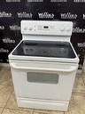Ge Used Electric Stove 220volts (40/50 AMP) 30inches {4 prong} (White) 