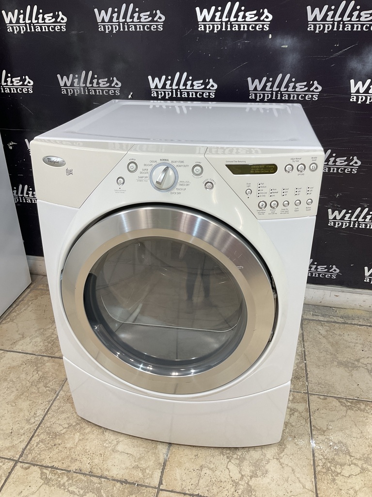 Whirlpool Used Electric Dryer 220volts (30 AMP) 27inches {4 prong} 