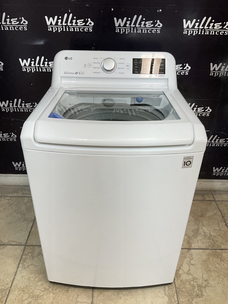 Lg Used Washer Top -load 27inches (White) 