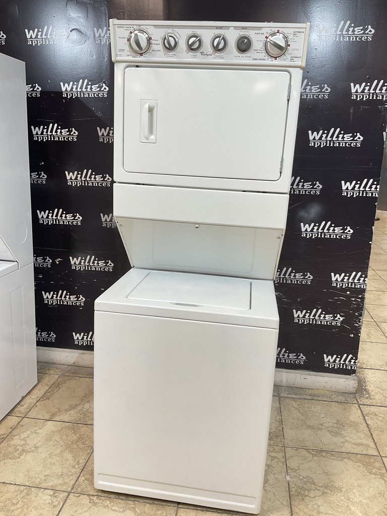 Whirlpool Used Unit Stackable Natural Gas 27x72 1/2” (White) 