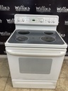 Ge Used Electric Stove 220volts (40/50 AMP) 30inches {no cord} (White) 