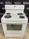 Frigidaire Used Electric Stove 220volts (40/50 AMP) 30inches {4 prong} (White) 