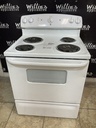 Ge Used Electric Stove 220volts (40/50 AMP) 30inches {no cord} (White) 