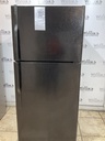 Ge Used Refrigerator Top and Bottom 30x66 1/2” (Black) 