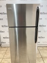 Frigidaire Used Refrigerator Top and Bottom 28x64 (Stainless Steel)