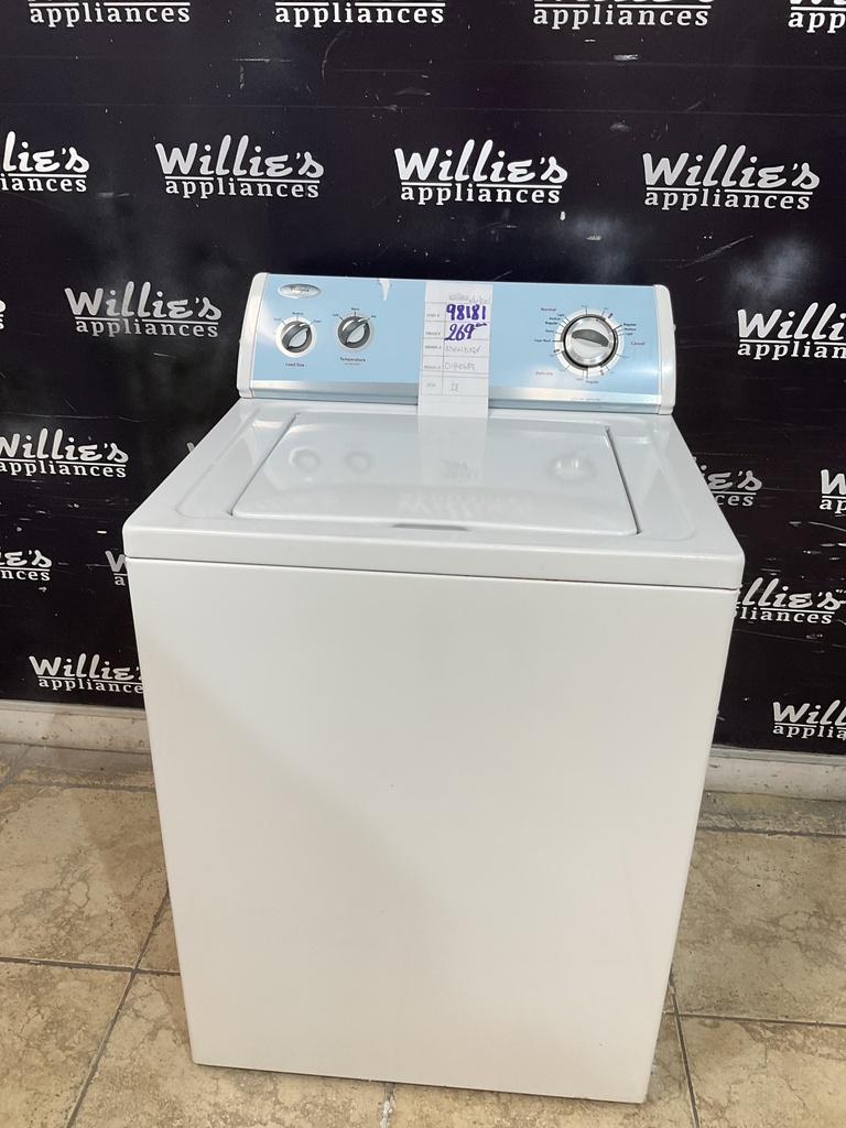 Whirlpool Used Washer Top-load 27inches (White) 