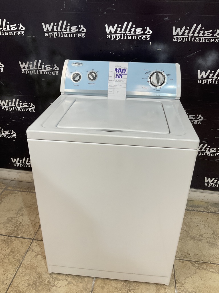 Whirlpool Used Washer Top-load 27inches (White)