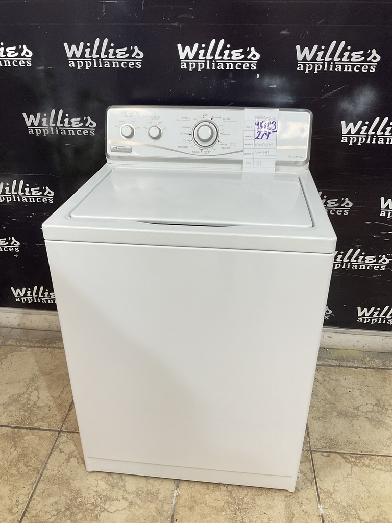 Maytag Used Washer Top-load 27inches (White) 