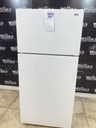 Hotpoint Used Refrigerator Top and Bottom 28x61 1/2” (White) 