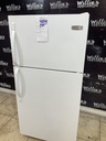Frigidaire Used Refrigerator Top and Bottom 28x59 1/2” (White) 