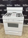 Frigidaire Used Natural Gas Stove 30inches (White) 