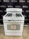 Ge Used Natural Gas Stove 30inches (White) 