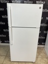 Ge Used Refrigerator Top and Bottom 28x61 