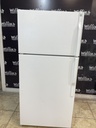 Ge Used Refrigerator Top and Bottom 28x61 1/2” (White) 