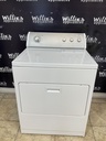 Whirlpool Used Electric Dryer 220volts (30 AMP) 29inches {no cord} (White) 