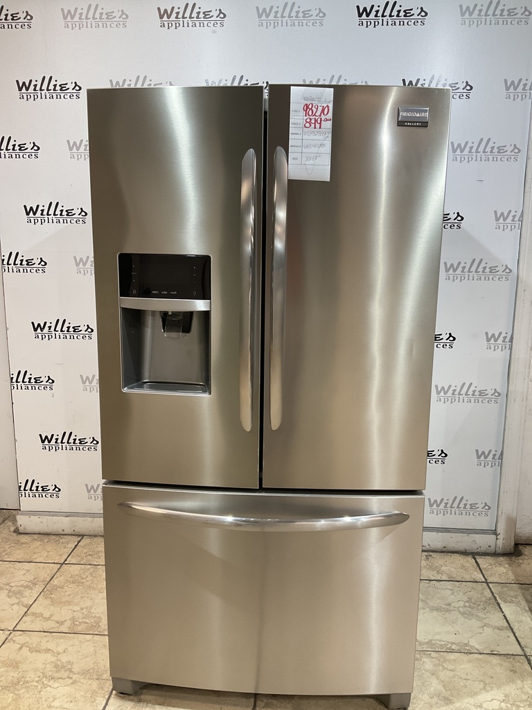 Frigidaire Used Refrigerator French Door 36x69 1/2” (Stainless Steel)