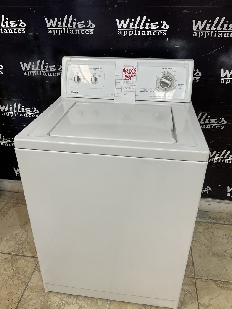 Kenmore Used Washer Top-loa 27inches (White) 