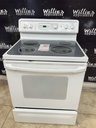 Ge Used Electric Stove 220volts (40/50 AMP) 30inches {3 prong} (White) 