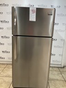 Frigidaire Used Refrigerator Top and Bottom 30x65 1/2” (Stainless Steel) 