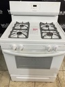 Frigidaire Used Natural Gas Stove 30inches (White) 