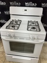 Frigidaire Used Natural Gas Stove 30inches (White) 