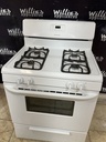 Frigidaire Used Natural Gas Stove 30inches (White) 