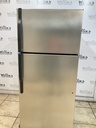 Ge Used Refrigerator Top and Bottom 28x64 1/2” (Stainless Steel)