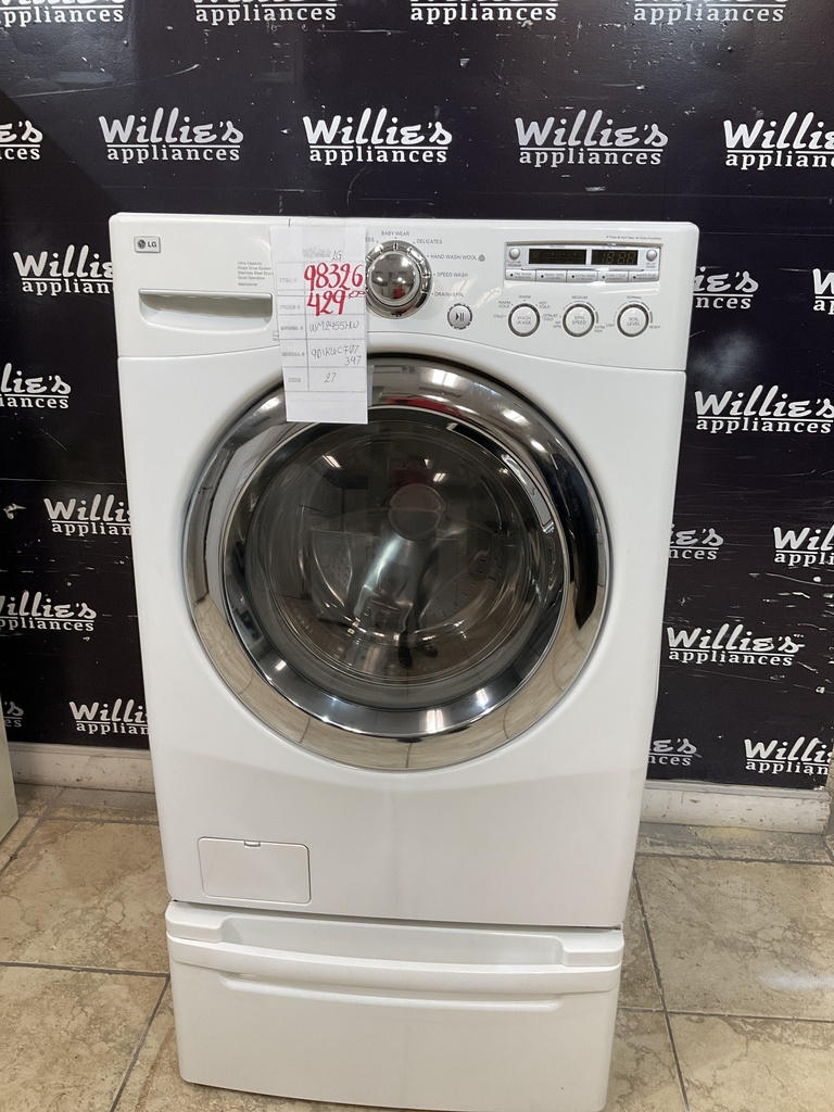 Lg Used Washer Front-load 27inches (White) 
