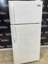 Frigidaire Used Refrigerator Top and Bottom 30x65 1/2” (White) 