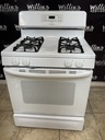 Hotpoint Used Natural Gas Stove 30inches (White) 