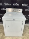 Maytag Used Electric Dryer 220volts (30 AMP) 29inches {3 prong} (White) 