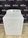 Whirlpool Used Electric Dryer 220volts (30 AMP) 29inches {3 prong} (White)