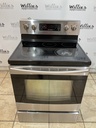 Samsung Used Electric Stove 220volts (40/50 AMP) 30inches {3 prong} (Stainless Steel) 