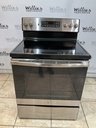 Ge Used Electric Stove 220volts (40/50 AMP) 30inches {3 prong} (Stainless Steel) {3 prong} 