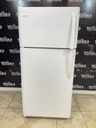 Frigidaire Used Refrigerator Top and Bottom 30x65 1/2” (White) 