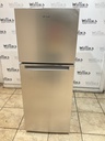 Whirlpool Used Refrigerator Top and Bottom 24x61 1/2” (Stainless Steel) 