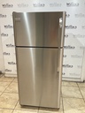 Frigidaire Used Refrigerator Top and Bottom 30x65 1/2” (Stainless Steel)