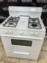 Premier Used Natural Gas Stove 30inches (White) 