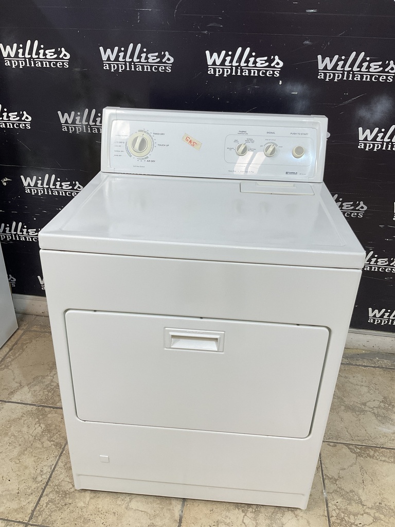 Kenmore Used Natural Gas Dryer 29inches (White) 